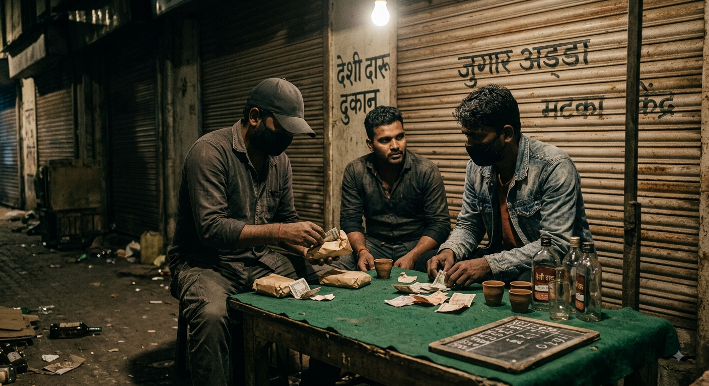 सांगोला तालुक्यातील नाझरे परिसरामधील  अवैध धंद्यांमध्ये वाढ , तरुण वर्ग व्यसनाच्या आहारी ग्रामस्थांचा कारवाईचा आग्रह