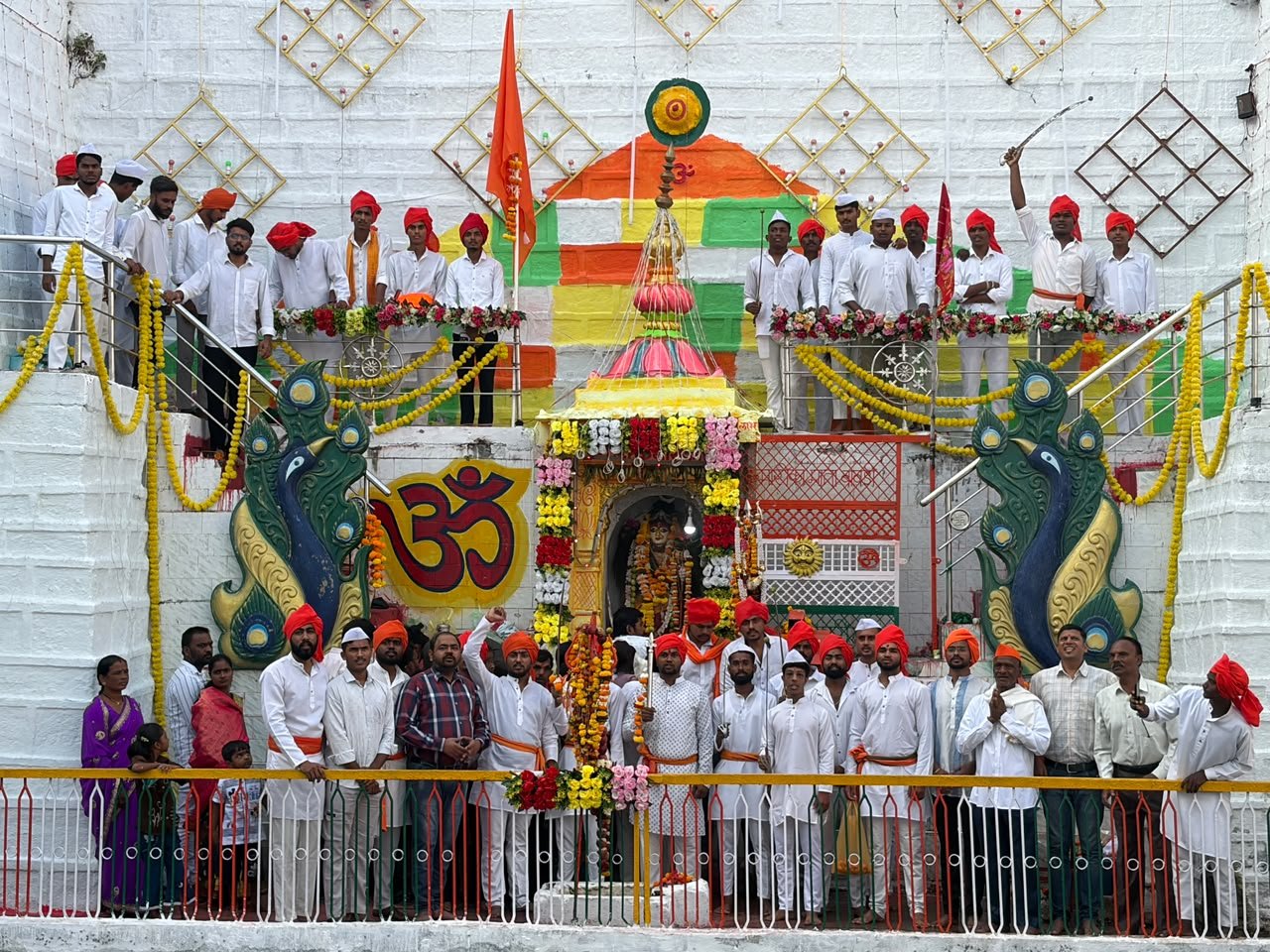 रामटेकमध्ये श्री दुर्गा माता दौड उत्साहात संपन्न; सकल हिंदू समाजाचा पुढाकार
