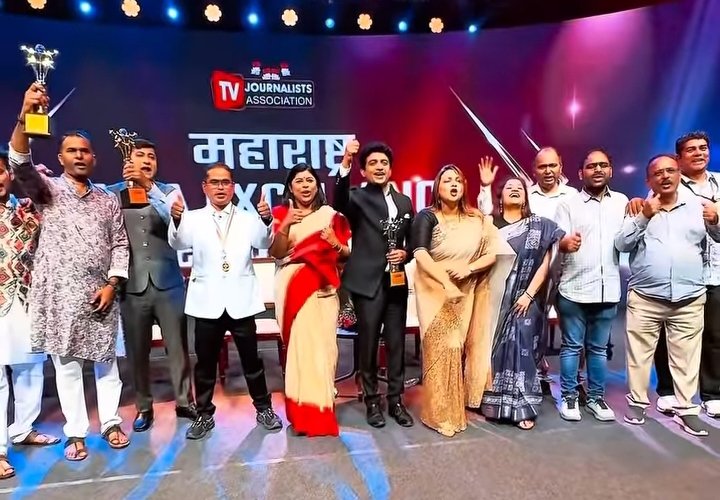 पत्रकार विलास बडे यांना  TVJ awards 2026