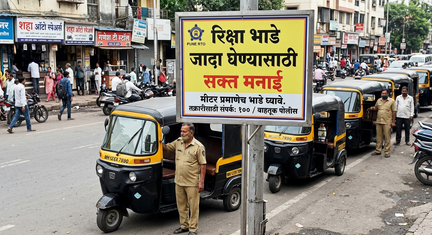 पंढरपूर आषाढी वारी २०२६ : नियमबाह्य ऑटो रिक्षा व मनमानी भाडे आकारणीवर कडक कारवाई