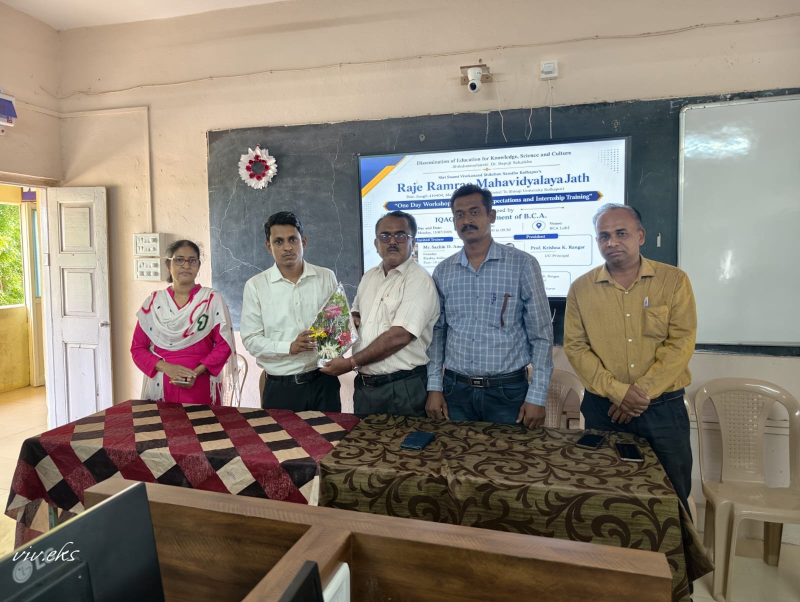 आयटी क्षेत्रात यशस्वी व्हायचे असेल तर कौशल्यविकास आणि इंटर्नशिपला पर्याय नाही – सचिन अनुसे             