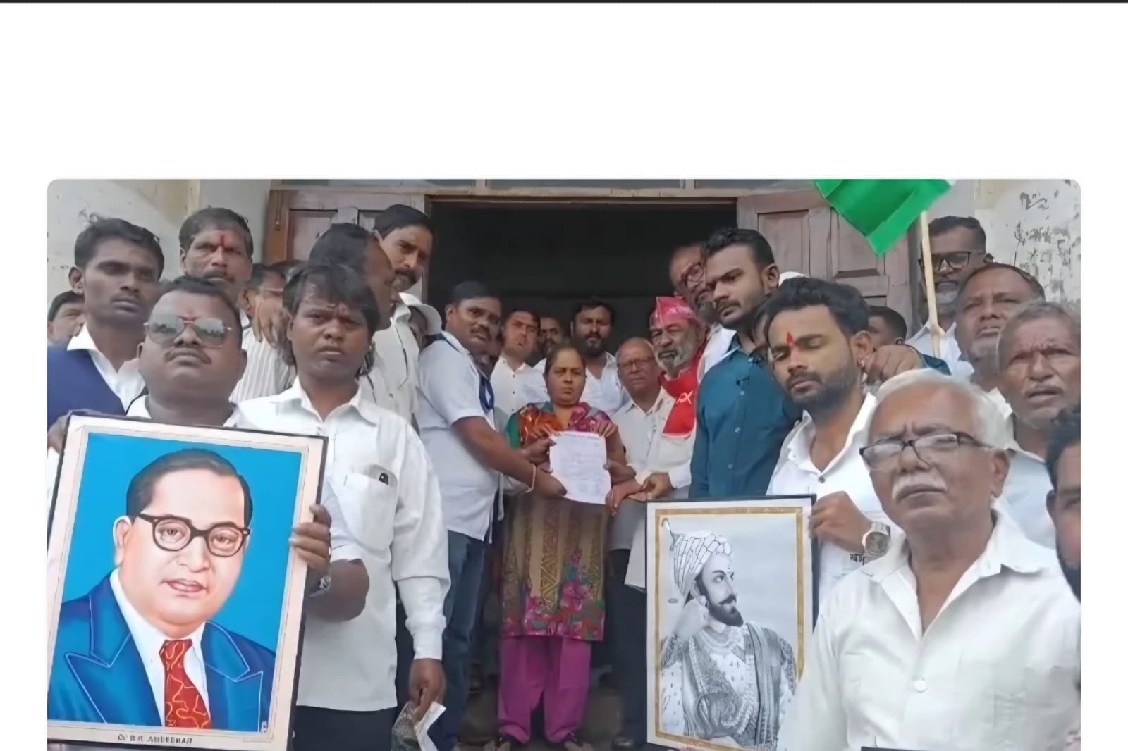 सोनम वांगचुकसाठी शाहूवाडी तहसीलवर एल्गार